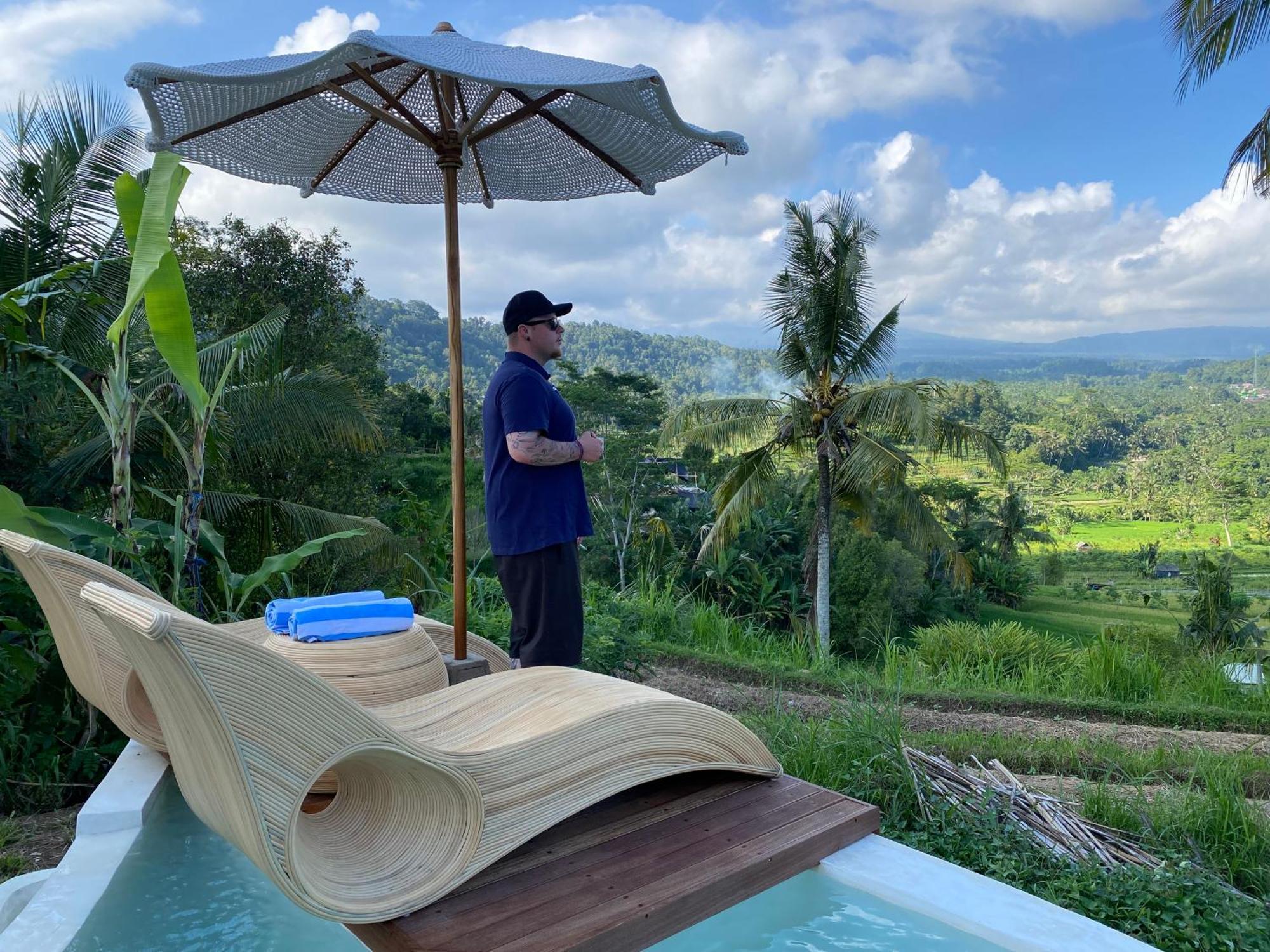 Bed and Breakfast Gladak Di Uma Bali Сидемен Экстерьер фото