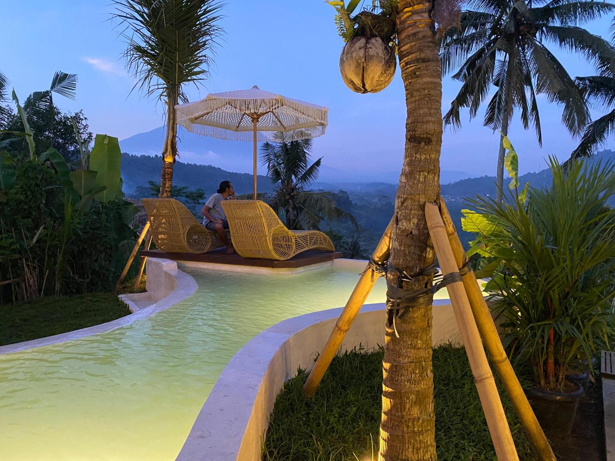 Bed and Breakfast Gladak Di Uma Bali Сидемен Экстерьер фото