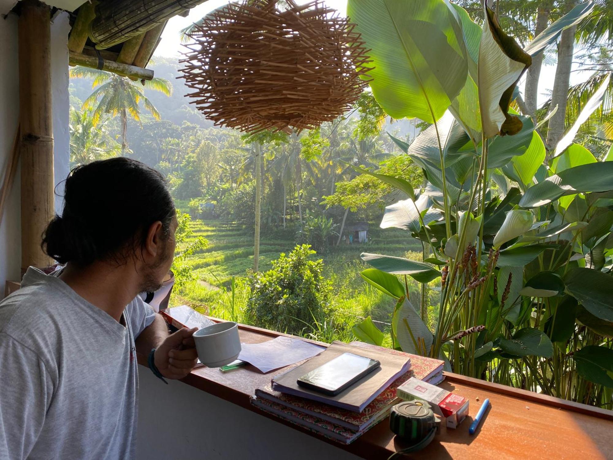 Bed and Breakfast Gladak Di Uma Bali Сидемен Экстерьер фото